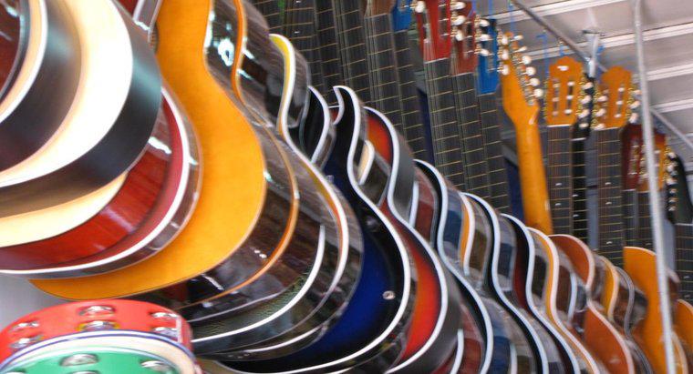 Quantas guitarras são vendidas por ano?