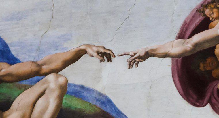 Que materiais Michelangelo usou?
