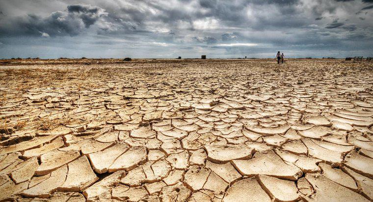 O que causa uma seca?