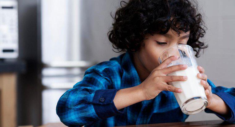 Por que o leite congela mais rápido do que outros líquidos?
