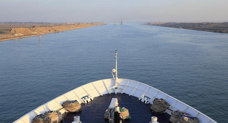 Por que a Grã-Bretanha quis controlar o Canal de Suez?