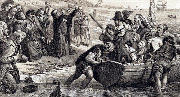 Qual é a diferença entre os peregrinos e os puritanos?