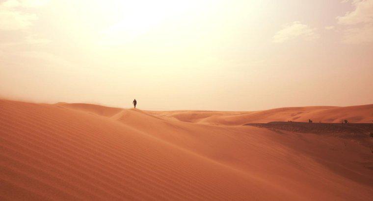 Como você se protege do sol do deserto?