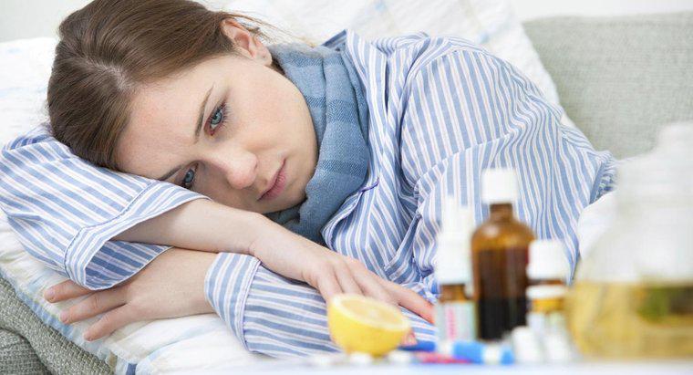 O que causa sintomas semelhantes aos da gripe, mas não é a gripe?