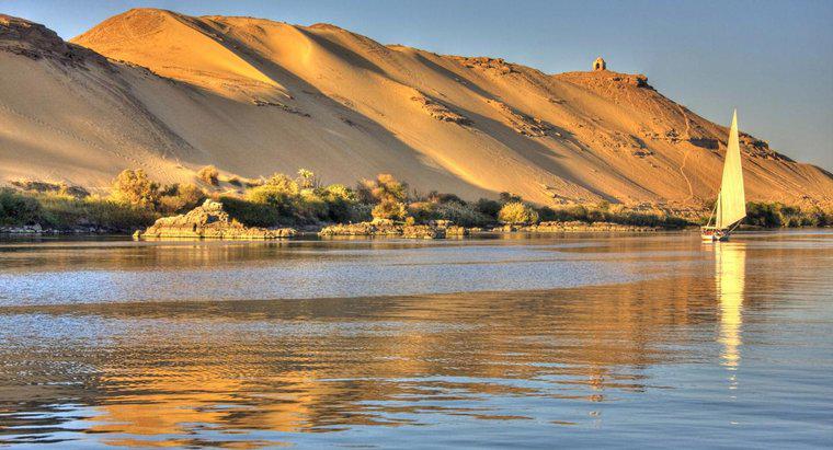 De onde se origina o rio Nilo?