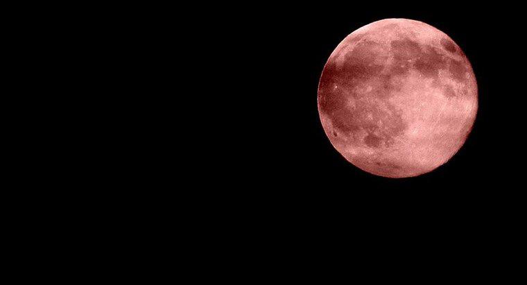 Qual é o significado de uma lua vermelha?