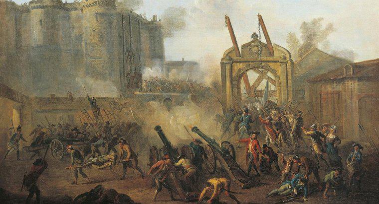 O que levou à tomada da Bastilha?
