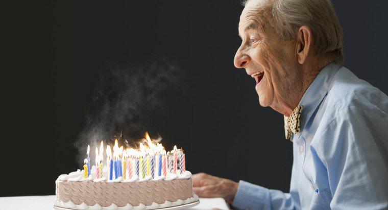 Quais são alguns desejos do 70º aniversário?