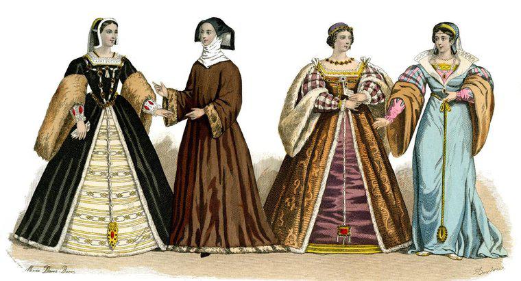 O que as mulheres vestiam durante a Renascença?