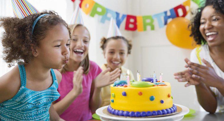 Como você planeja uma festa de aniversário?