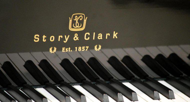 Qual é o valor de uma história e do Clark Piano?