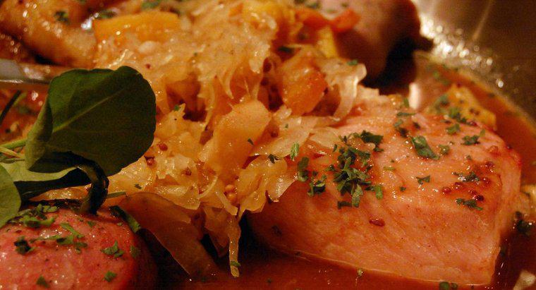 Comer carne de porco com chucrute é uma tradição de ano novo?