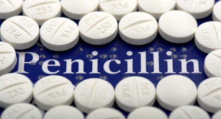 A penicilina é prescrita para um abscesso dentário?