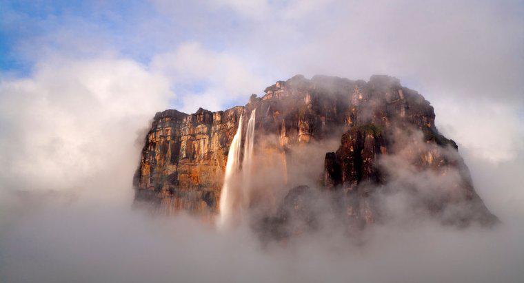 Onde fica a cachoeira mais alta do mundo?