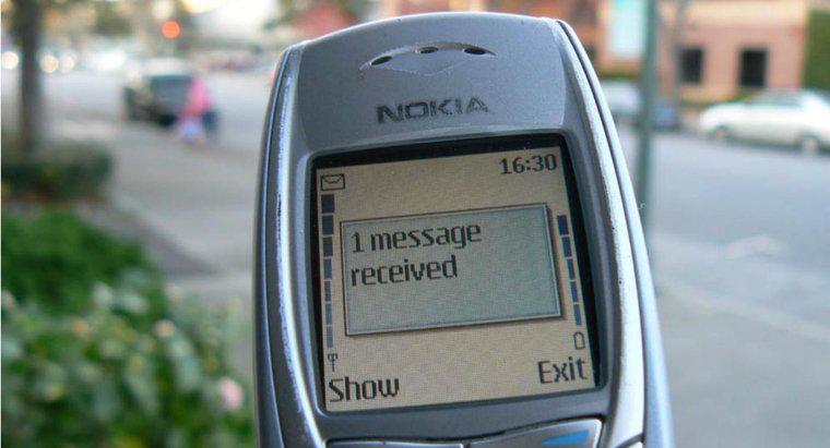 Uma empresa de telefonia fornecerá a você uma impressão das mensagens de texto enviadas?