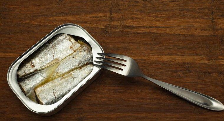 Qual é a vida útil das sardinhas enlatadas?