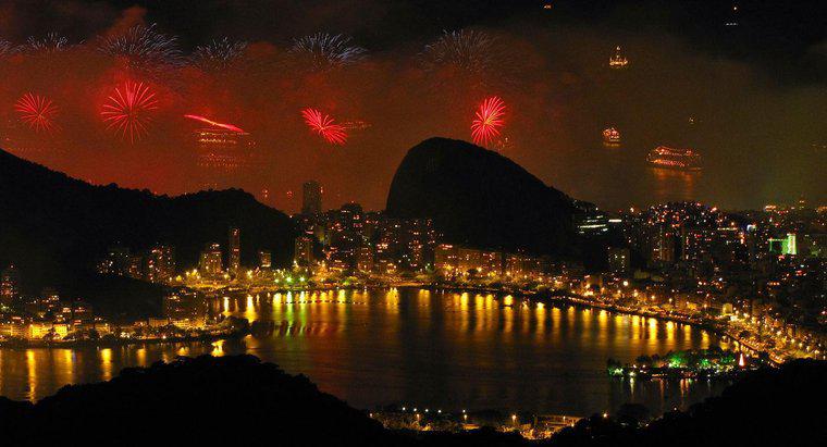 Onde é a maior festa de ano novo do mundo?