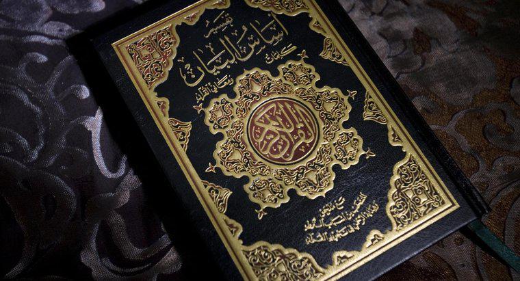 Qual é o nome do Livro Sagrado do Islã?
