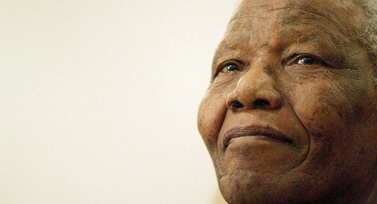 Como Nelson Mandela afetou a história mundial?