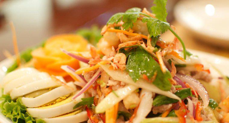O que os tailandeses comem?