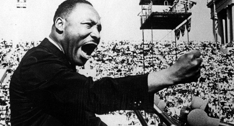 Onde MLK deu seu discurso "Eu tenho um sonho"?