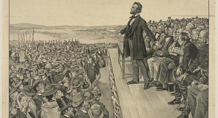 O que o discurso de Gettysburg ajudou os americanos a perceber?
