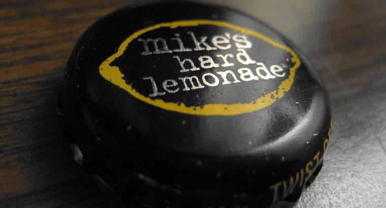 Qual é o teor de álcool da limonada dura de Mike?
