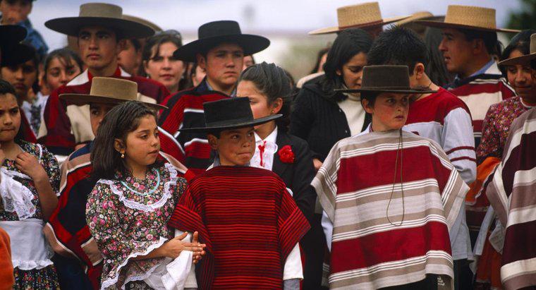 Qual roupa é tradicional no Chile?