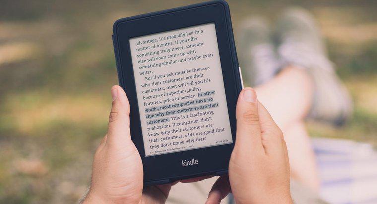 O que você deve fazer se precisar de suporte para o seu Kindle?