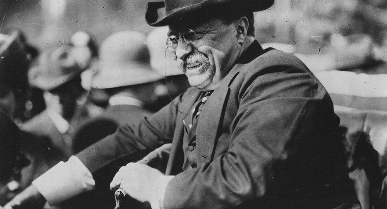 Por que Theodore Roosevelt foi apelidado de "buster de confiança"?