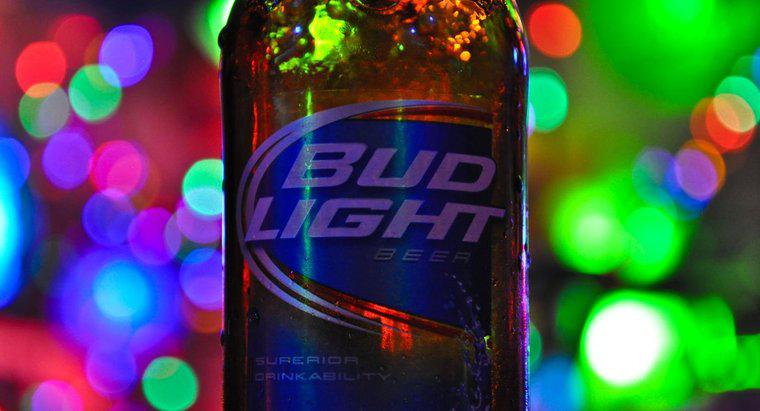 Qual é o teor de álcool da Bud Light?