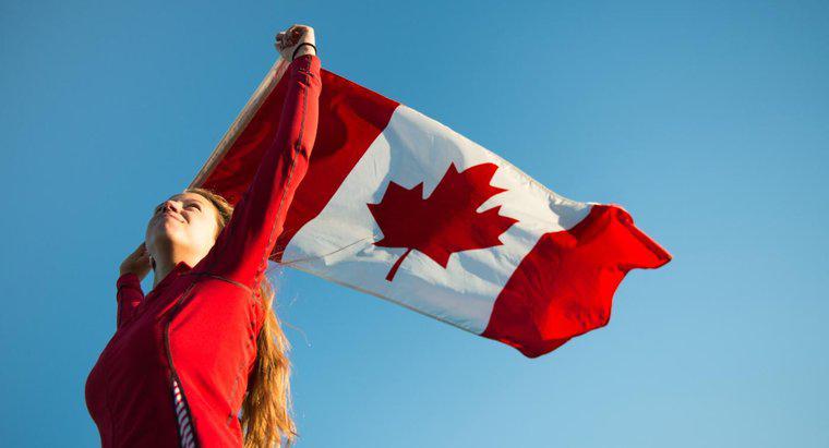 O que é o emblema nacional do Canadá?