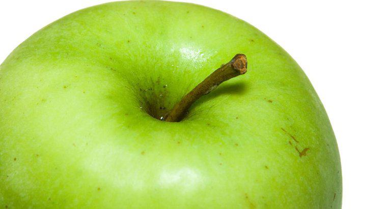 Quantas calorias tem uma maçã verde?