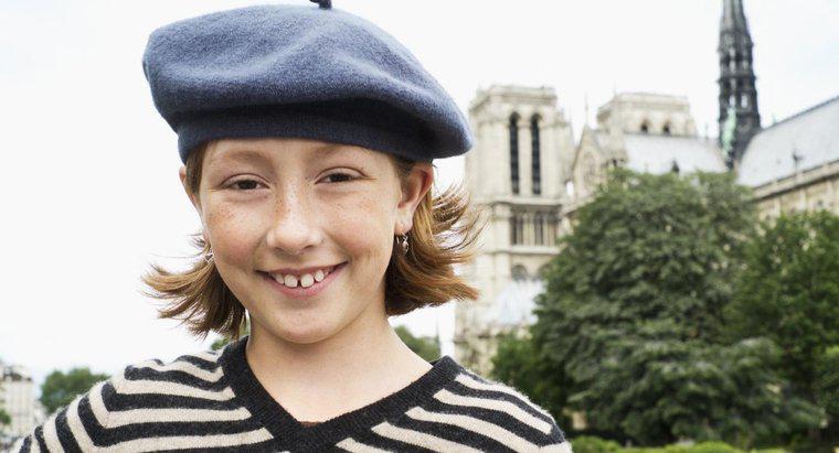 Como são chamados os chapéus franceses?