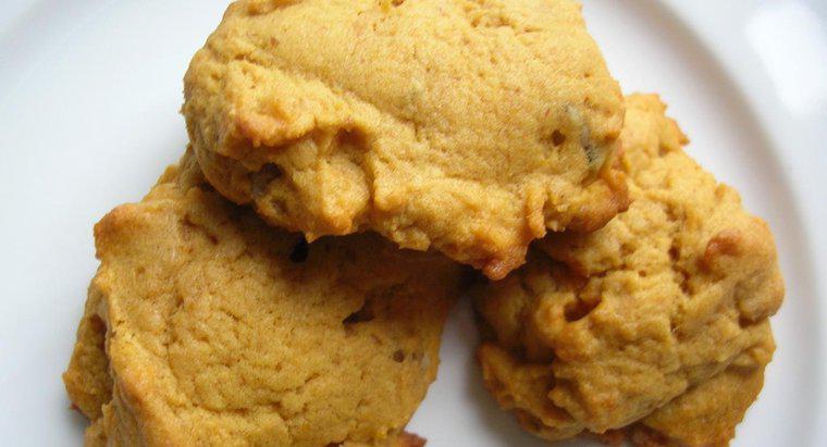 Como você faz biscoitos sem farinha?