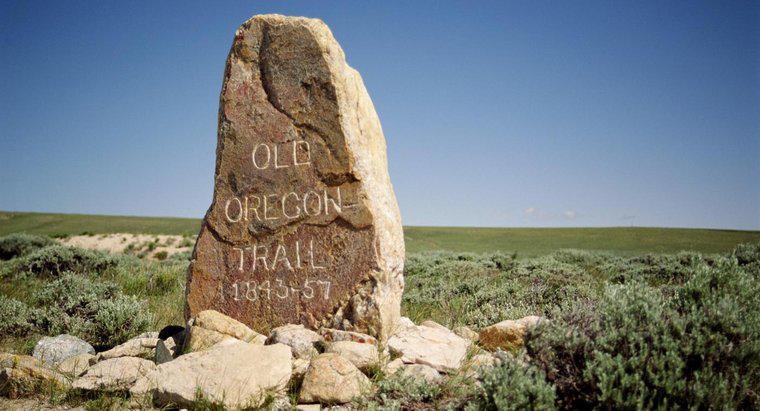 Qual foi o objetivo da trilha do Oregon?