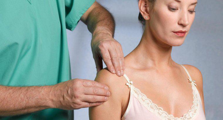 Quais são algumas das causas da dor aguda no ombro esquerdo?