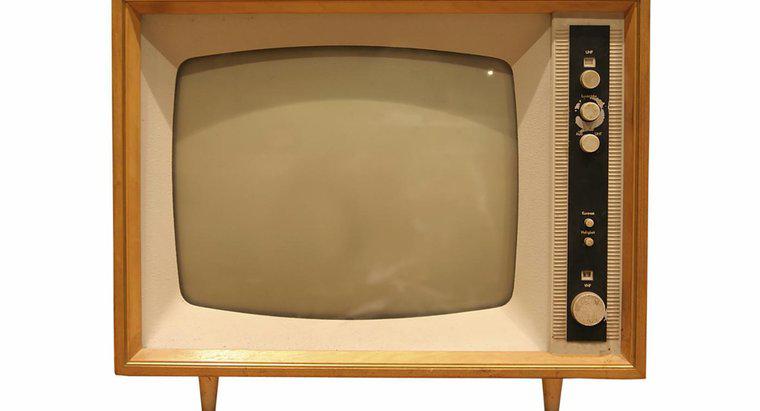Em que ano foi lançada a primeira televisão?