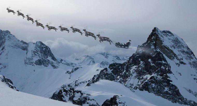 Quantas renas puxaram o trenó do Papai Noel?