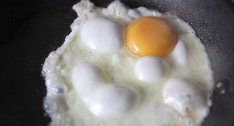 Fritar um ovo é uma alteração química?