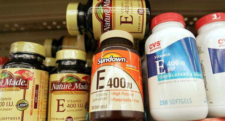 De onde vem a vitamina E?