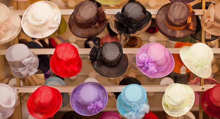 Quantos tipos diferentes de chapéus existem?