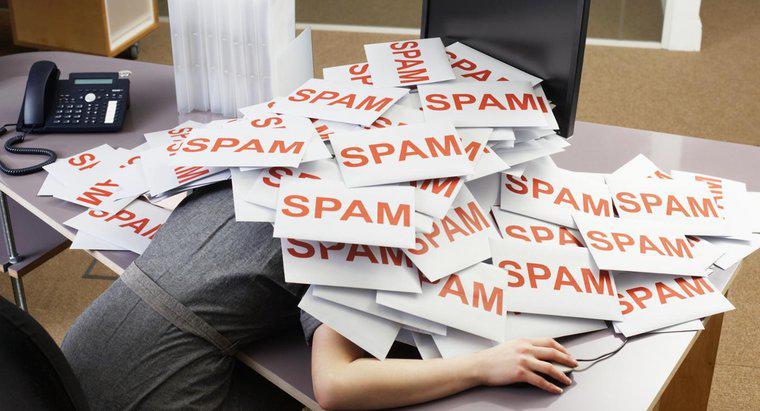 Como você envia um e-mail de spam para alguém?