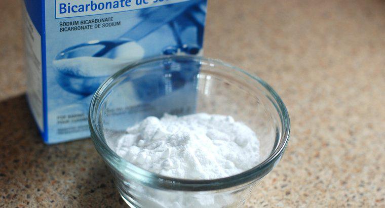 Por que o bicarbonato de sódio e o vinagre surgem?
