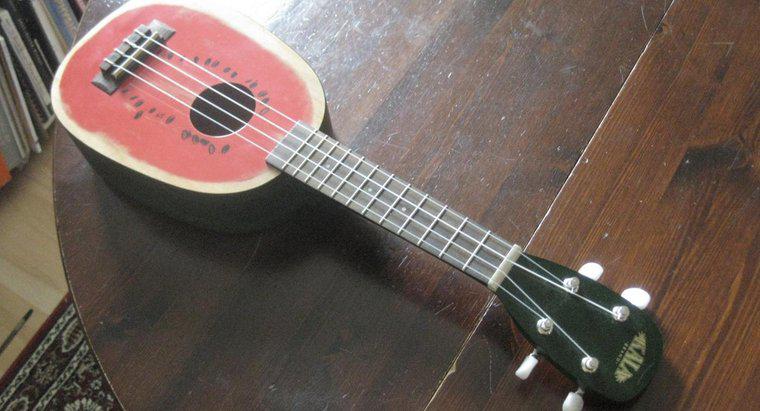 Qual é a diferença entre um ukulele e uma guitarra?