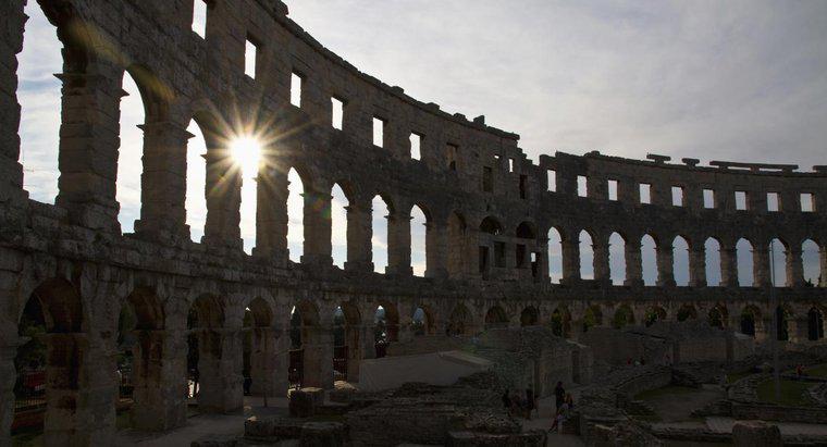 Onde estava localizada a Roma Antiga?