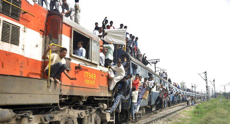 O que significa "segunda posição" nas ferrovias indianas?