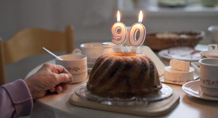 Quais são alguns bons presentes para uma pessoa de 90 anos?