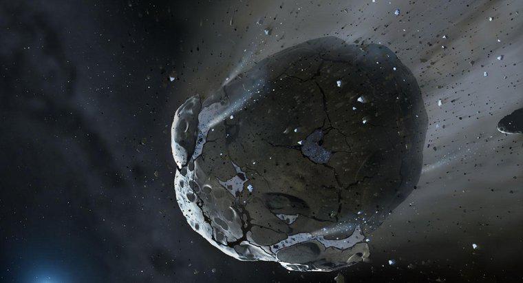Como os asteróides são formados?