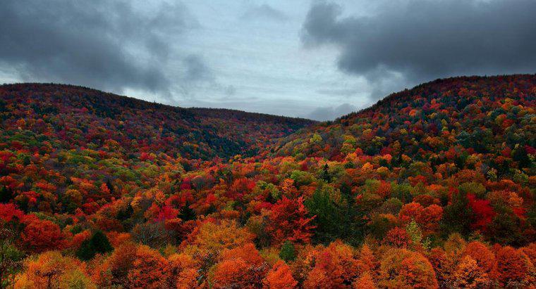 Qual é o clima em Vermont como no outono?